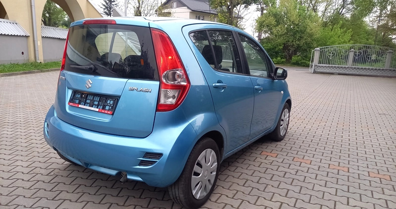 Suzuki Splash cena 18999 przebieg: 149365, rok produkcji 2012 z Kraków małe 352